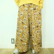 画像5: DAVO DAVO　コットンリネンのフラワープリント　ロングワイドパンツ (5)