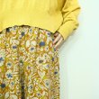 画像3: DAVO DAVO　コットンリネンのフラワープリント　ロングワイドパンツ (3)