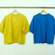 画像2: DAVO DAVO　 コットンリネンドビーチェックの５分袖ブラウス (2)