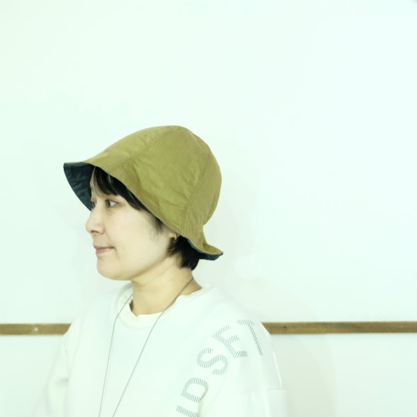 画像1: HIGHER　コットンナイロン　チューリップハット (1)