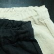 画像5: Remadeintokyojapan.　フレンチリネン　タックハーフパンツ (5)
