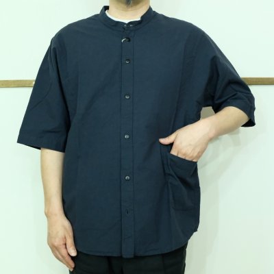 画像1: remilla　オーバル五分シャツ