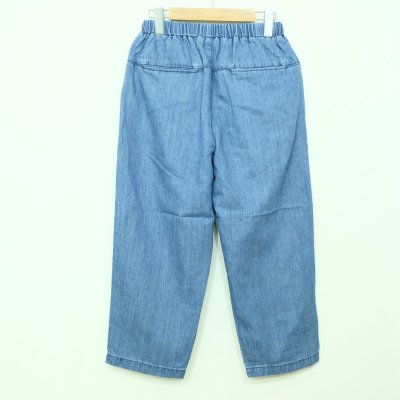 画像3: サキュウ　コットンリネンのクロップドテーパドパンツ