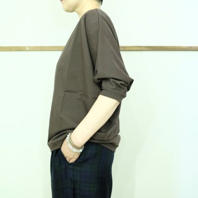 画像2: travail manuel   エコ天竺ドルマンプルオーバー