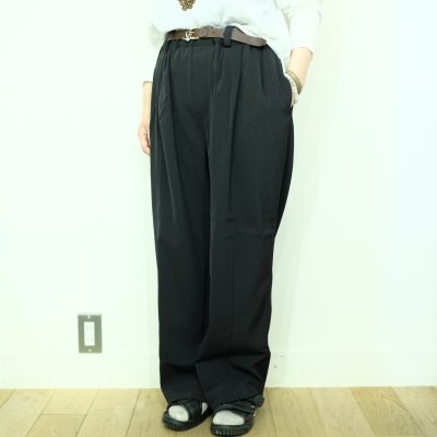 画像3: LA MOND　ツイルツイストセンターシームパンツ