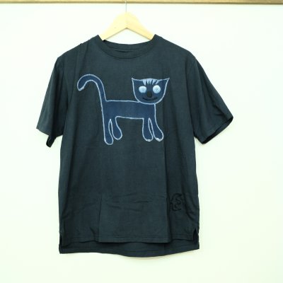 画像1: SLOWHANDS ネコのTシャツ