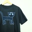 画像1: SLOWHANDS ネコのTシャツ (1)