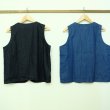 画像6: NARU　８オンスムラデニムのフロントボタンベスト (6)