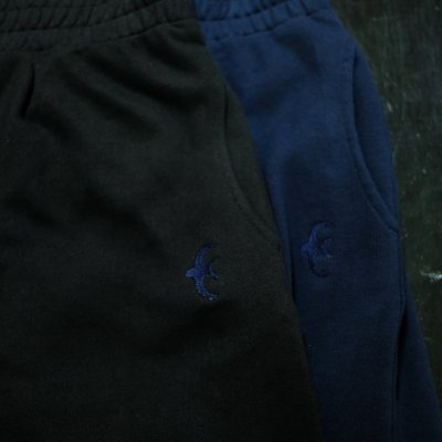 画像2: SLOWHANDS オーガニックコットンフリース タックパンツ