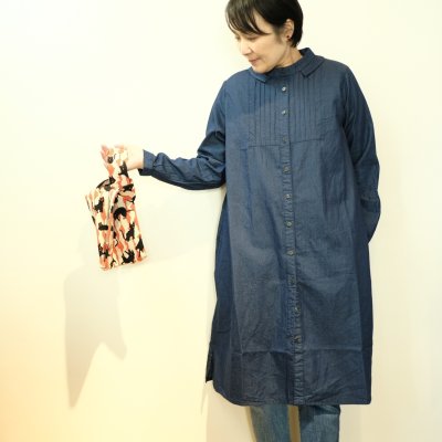 画像1: yim  スコアヨークショートワンピース