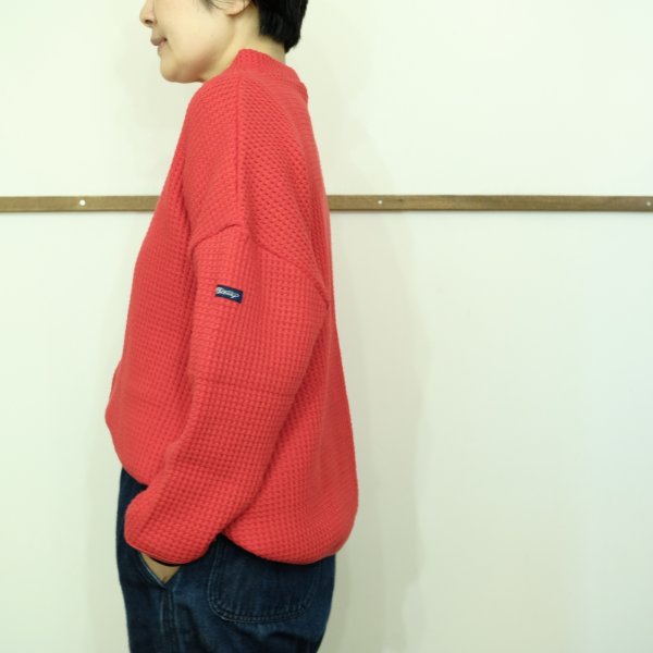 画像10: 女性モデル！　Tieasy　サーマルモックネックプルオーバー (10)