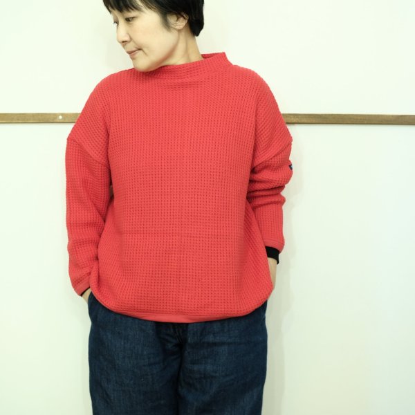 画像5: 女性モデル！　Tieasy　サーマルモックネックプルオーバー (5)