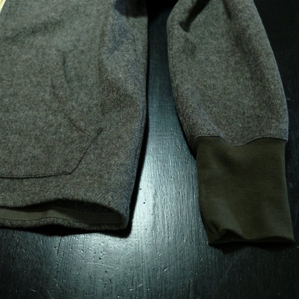 画像8: Remadeintokyojapan.　ウールメルトンジップブルゾン (8)