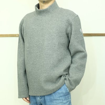 画像2: ARVOR MAREE　ストレッチキルト　モックネックプルオーバー
