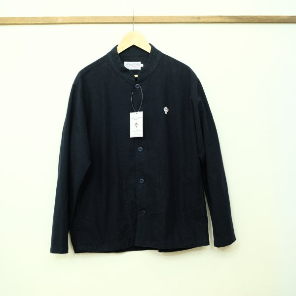 画像2: ARVOR MAREE　スタンドシャツカーディガン (2)