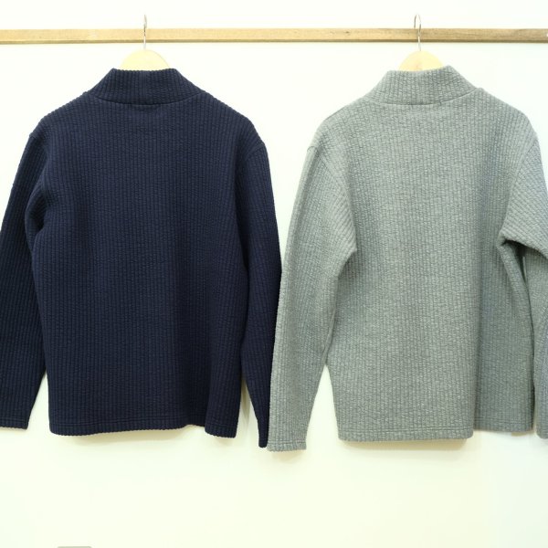 画像8: ARVOR MAREE　ストレッチキルト　モックネックプルオーバー (8)