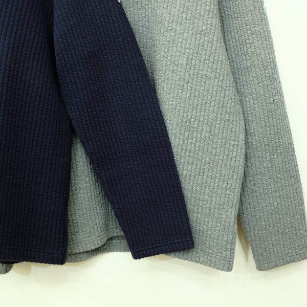 画像7: ARVOR MAREE　ストレッチキルト　モックネックプルオーバー (7)