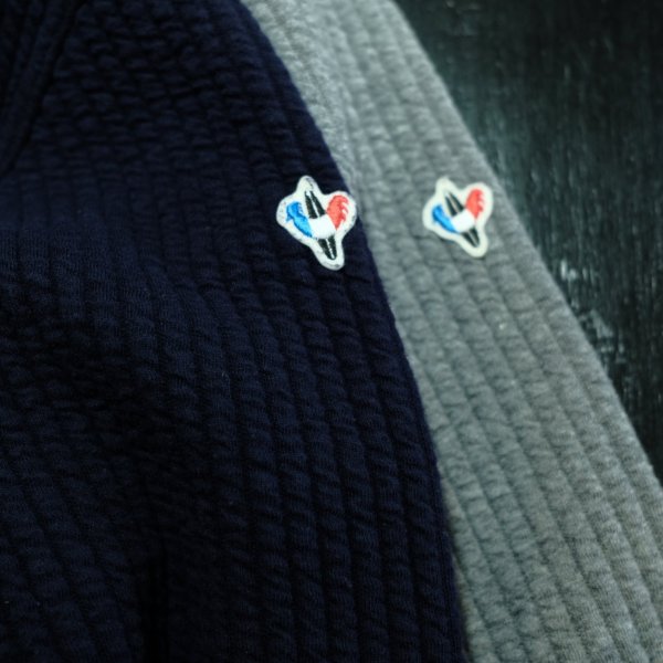 画像9: ARVOR MAREE　ストレッチキルト　モックネックプルオーバー (9)