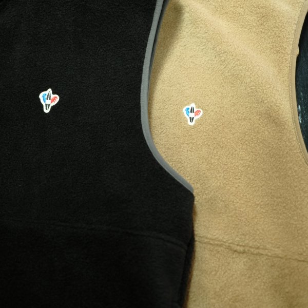 画像6: ARVOR MAREE　フリースベスト　チロリアンテープ (6)