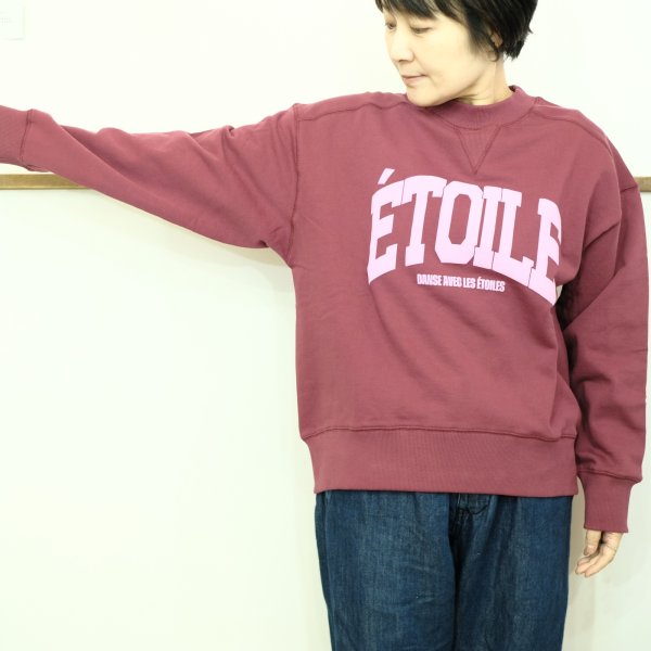 画像3: NOMBRE IMPAIR/FIL DE FER　  ETOILEプリント　スエットプルオーバー (3)