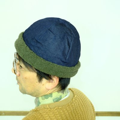 画像2: HIGHER　ストレッチデニム&かつらぎのビーニー
