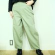 画像5: 新色です！　caqu　カラーリネンのバレルパンツ (5)