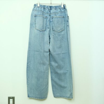画像3: Westwood Outfitters  涼やわリネンデニムカーブパンツ