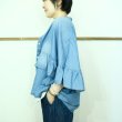 画像10: CYAN　シアーデニムフリルシャツ (10)