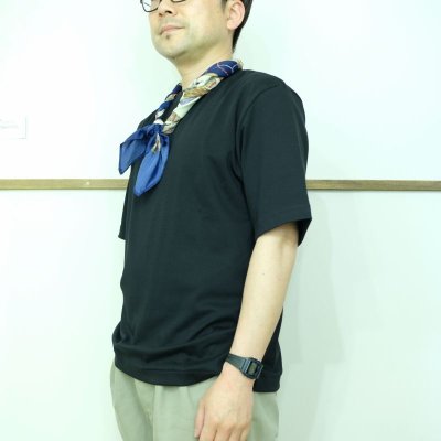 画像2: LA MOND　スヴィンコットンの5分袖Tシャツ