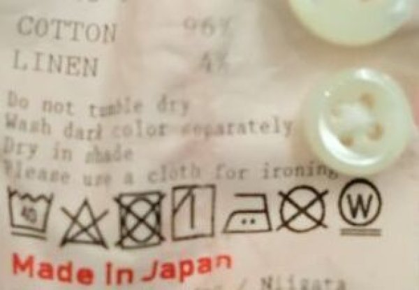 画像8: sale!!　サイズLのみ！　JAMES&CO. コットンリネンの後染めシャツ (8)