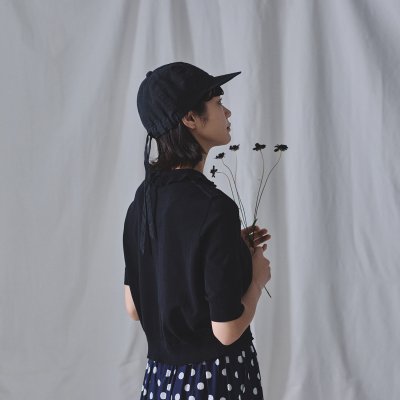 画像2: フレンチブル　ポシェキャップ